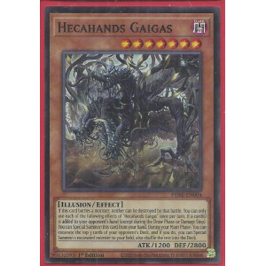 PHRE-EN004S Hecahands Gaigas – Super Rare 